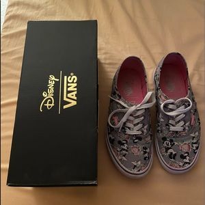 Vans Disney Minnie Mouse Digital Roses Women’s Sneakers with box